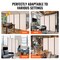 Oxford Fabric Iron Room Divider Screen Foldable Privacy Panels